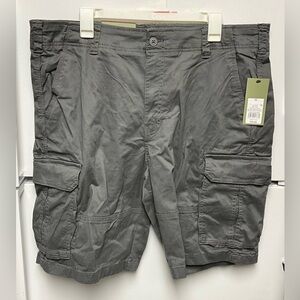 Target Men's Cargo Shorts - Dark Gray Utility Style